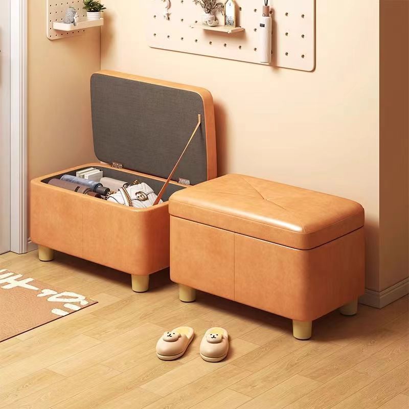 Decorative Throw Pillow - 야외 수납 벤치 긴 신발장 현관