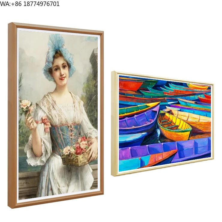 Home Decor Frames - NFT 다국어 벽걸이형 전자 홈데코 영어
