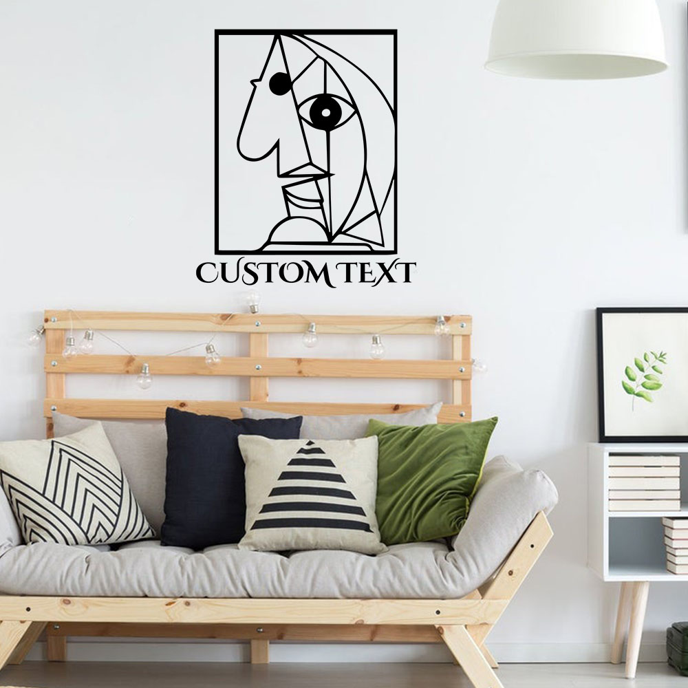 Home Decor Wall Tiles - 1PC 크리 에이 티브 추상 학교