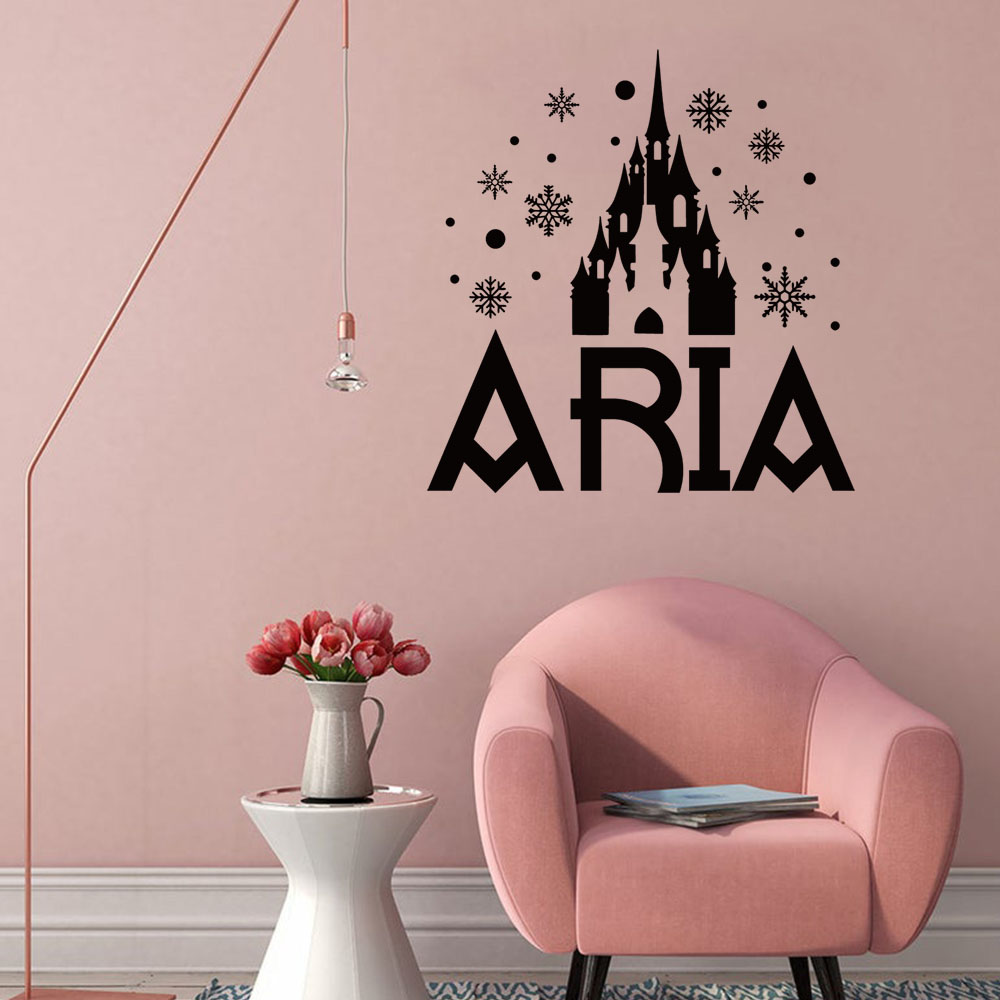 Home Decor Wall Tiles - 1PC 귀여운 성 눈송이 사용자 정의