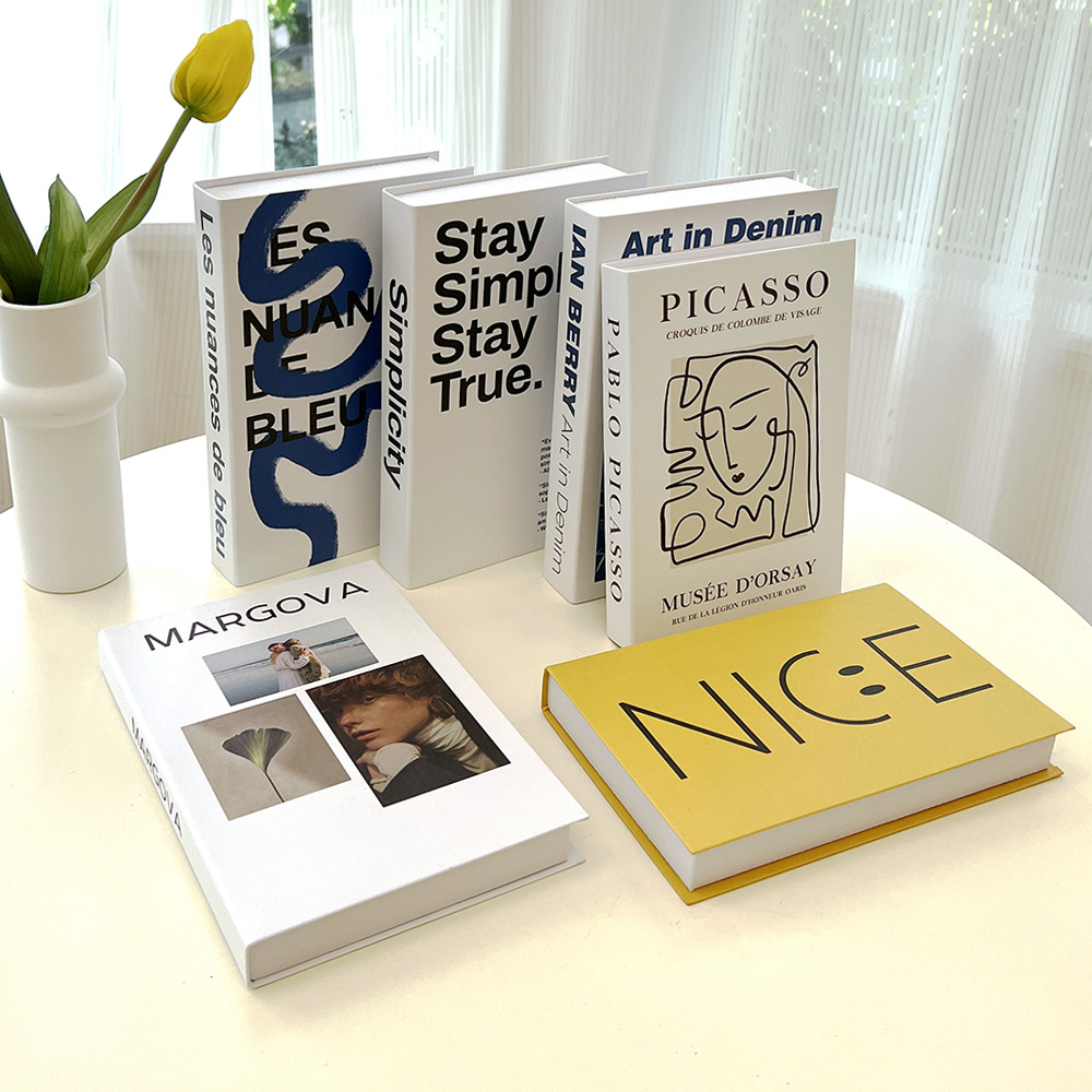 시뮬레이션 도서 아트 꽃 영어 장식 도서 잡지 모델 장 - Home Decor Magazine 리뷰 및 가격