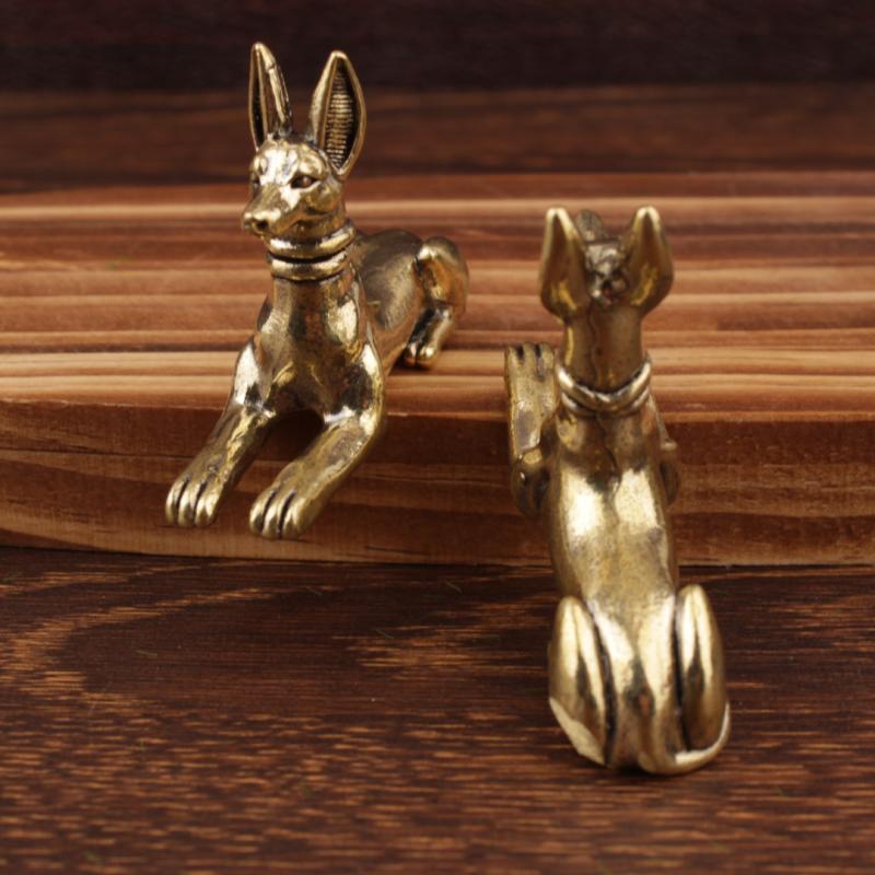 1pc 빈티지 황동 이집트 파라오 하운드 동상 - 집, - Home Decor Egypt 리뷰 및 가격