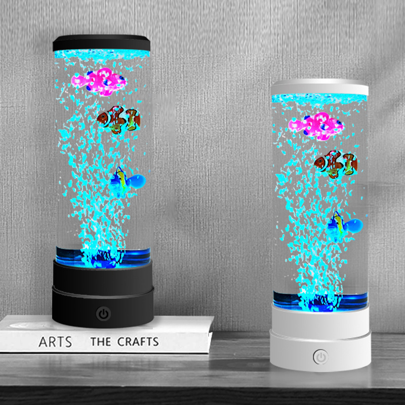 시뮬레이션 LED 멀티 컬러 버블 피쉬 분위기 연출 홈 - Home Decor Retailers 리뷰 및 가격