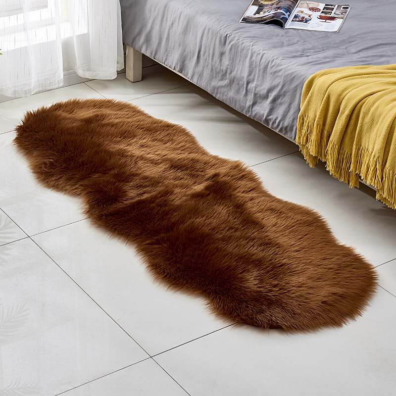 모피 인조 인조 양가죽 카펫, 세탁 가능한 푹신한 러그 - Cowhide Rug Faux 리뷰 및 가격