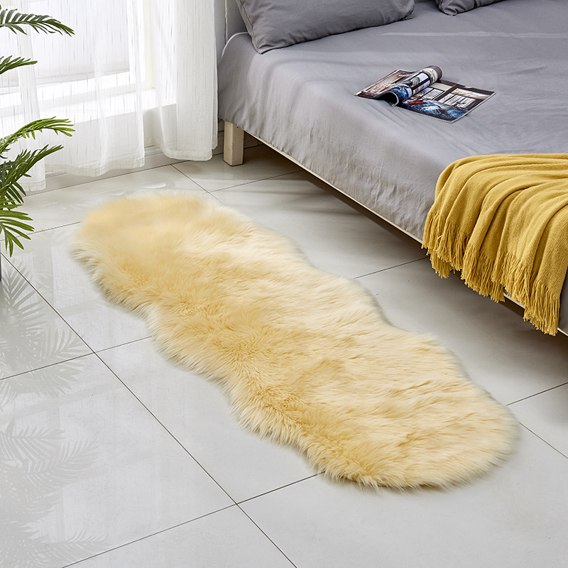 모피 인조 인조 양가죽 카펫, 세탁 가능한 푹신한 러그 - Cowhide Rug Faux 리뷰 및 가격