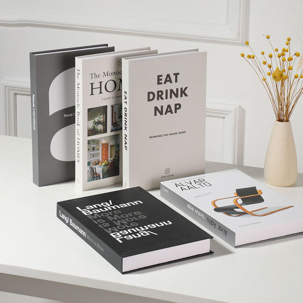 새로운 유행 장식용 가짜 책 DIY 접이식 가짜 책 소 - Home Decor Magazine 리뷰 및 가격