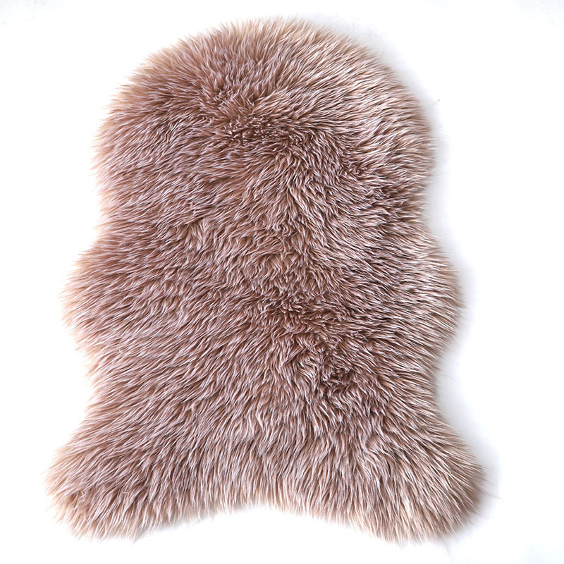 부드러운 모피 인공 양피 러그 의자 커버 쿠션 침실 거 - Cowhide Rug Faux 리뷰 및 가격