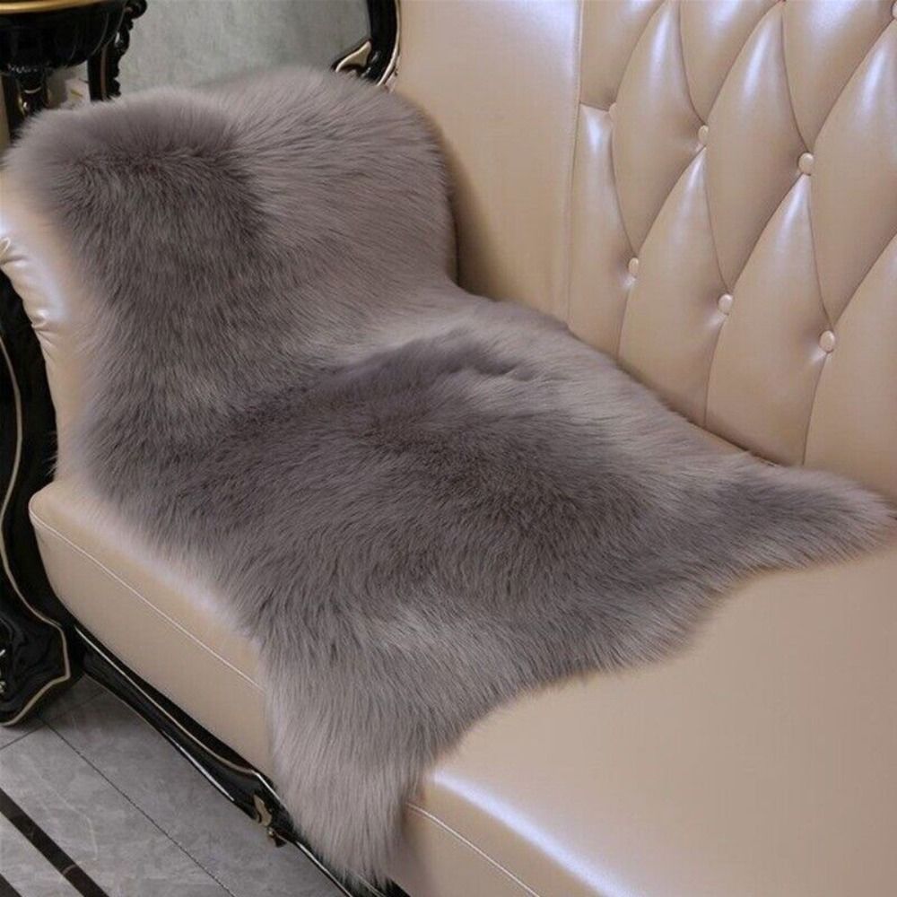모조 양털 미끄럼 방지 푹신한 바닥 보호용 부드러운 러 - Cowhide Rug Faux 리뷰 및 가격