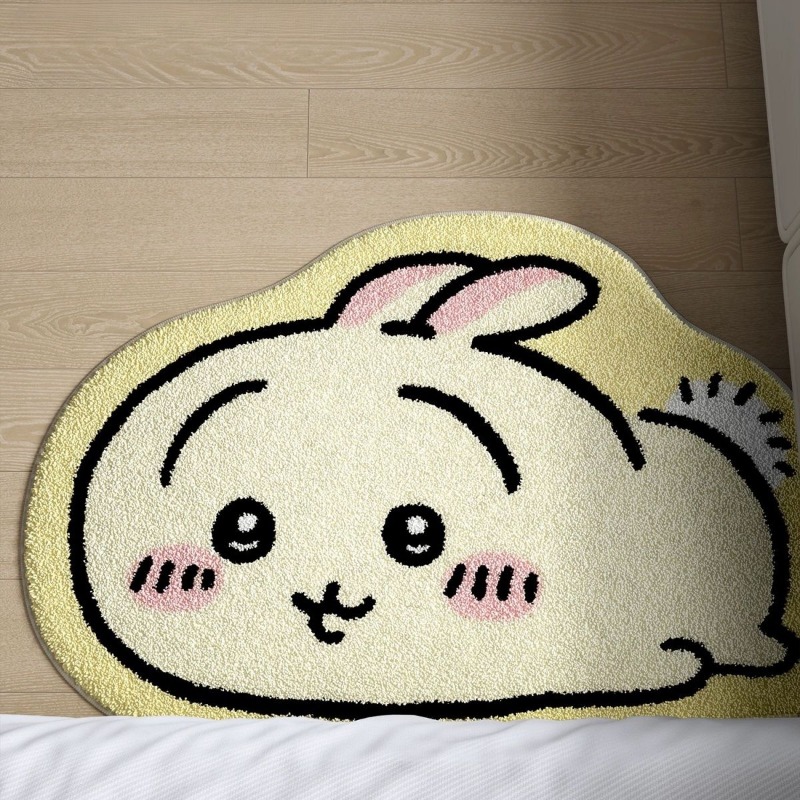 -치이카와！！！ 만화 러그 애니메이션 하치와레 우사기  - Decorative Throw Pillow 리뷰 및 가격