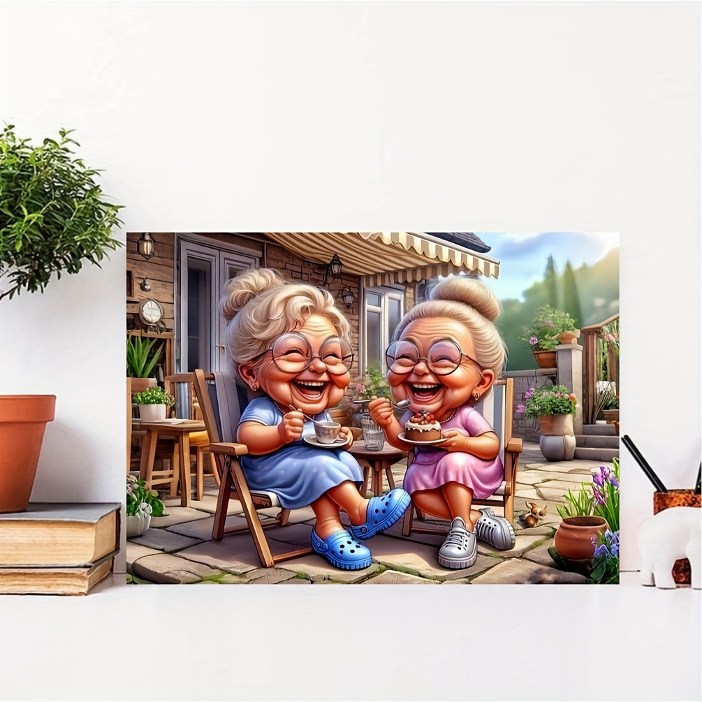1000피스 할머니의 오후 티타임 직소 퍼즐 - 성인용 - Home Decor Games Free 리뷰 및 가격