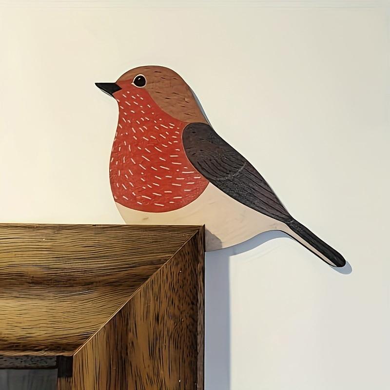 4피스 보헤미안 나무 새 장식품 세트; 나무 새 실루엣 - Home Decor Frames 리뷰 및 가격