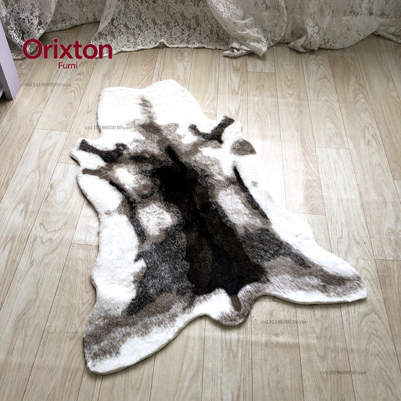 타이거 프린트 러그 카우 레오파드 타이거 프린트 소가죽 - Cowhide Rug Faux 리뷰 및 가격