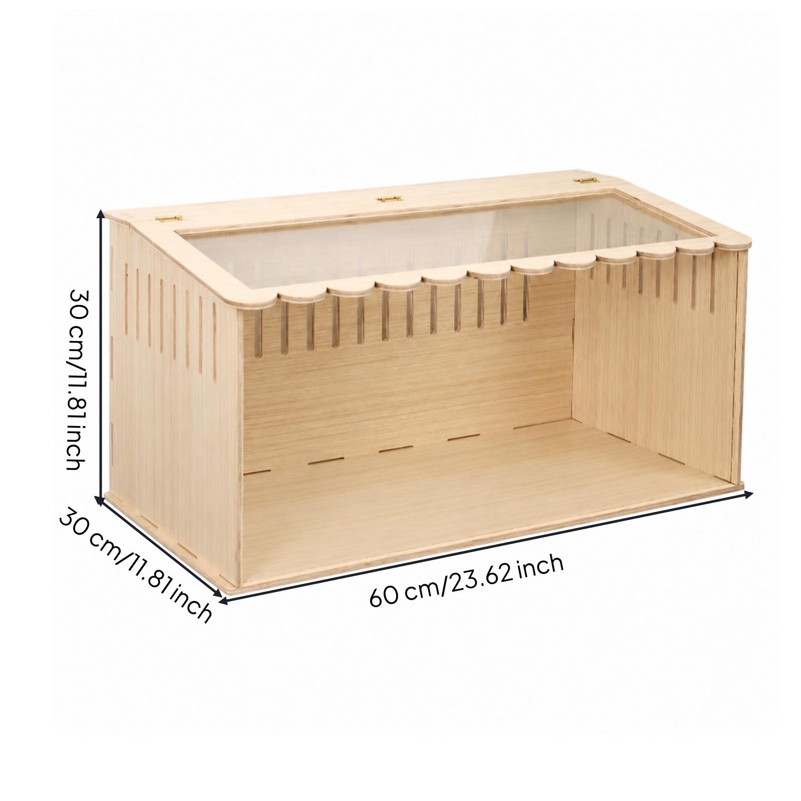 소형 동물 사육장용 목재 재질, 장식적인 가장자리가 있 - Home Decor Habitat 리뷰 및 가격