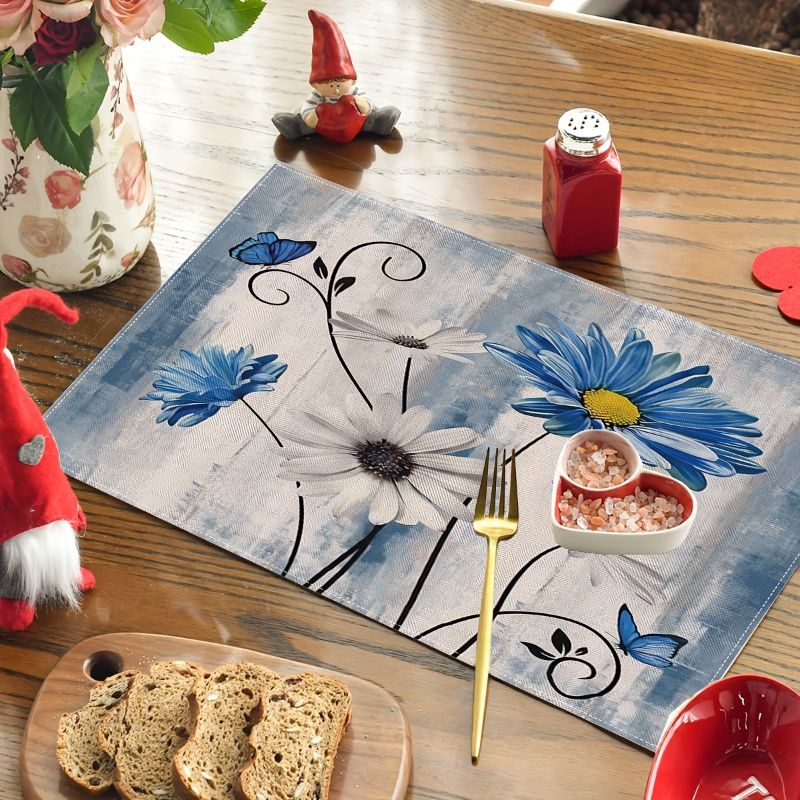 VIKAMA 아메리칸 컨트리 플라워 테이블 러너 플레이 - Linen Table Runner 리뷰 및 가격