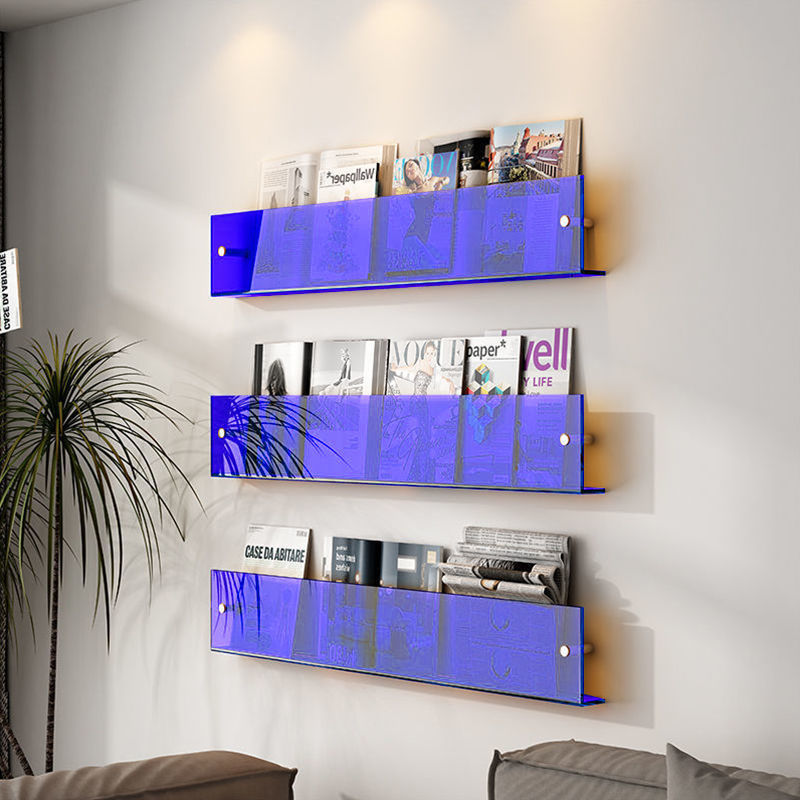 아크릴 신문책 잡지 어린이 그림 장식 선반 투명 레코드 - Home Decor Brochure 리뷰 및 가격