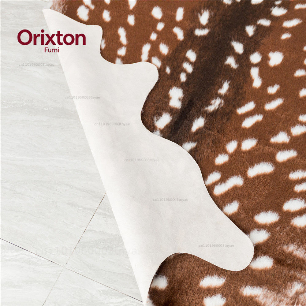 패션 핫 페이크 사슴 무늬 카펫 벨벳 인조 가죽 러그  - Cowhide Rug Faux 리뷰 및 가격