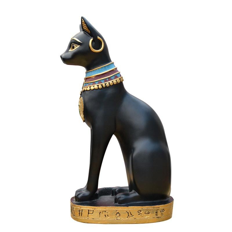 고양이 동상 장식 이집트 고양이 입상 동상 장식 빈티지 - Home Decor Egypt 리뷰 및 가격