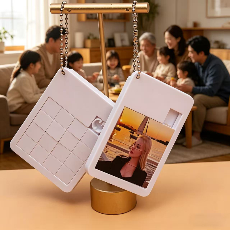 맞춤형 개인 사진 펜던트 그림 퍼즐 애니메이션 아크릴  - Home Decor Frames 리뷰 및 가격