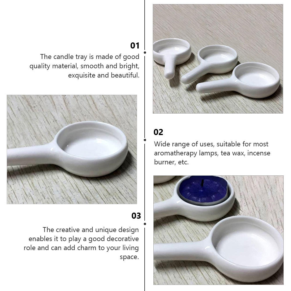 3개 세트 고급 세라믹 향초 받침대, 에센셜 아로마 스 - Home Decor Essentials 리뷰 및 가격