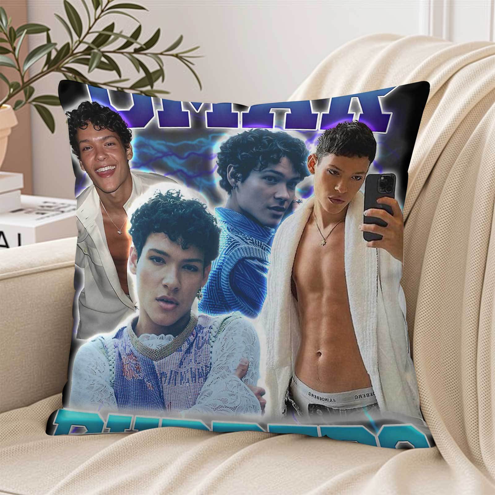 1개 맞춤 제작 오마르 루드베르그 싱어 Y2K 프린트  - Decorative Throw Pillow 리뷰 및 가격