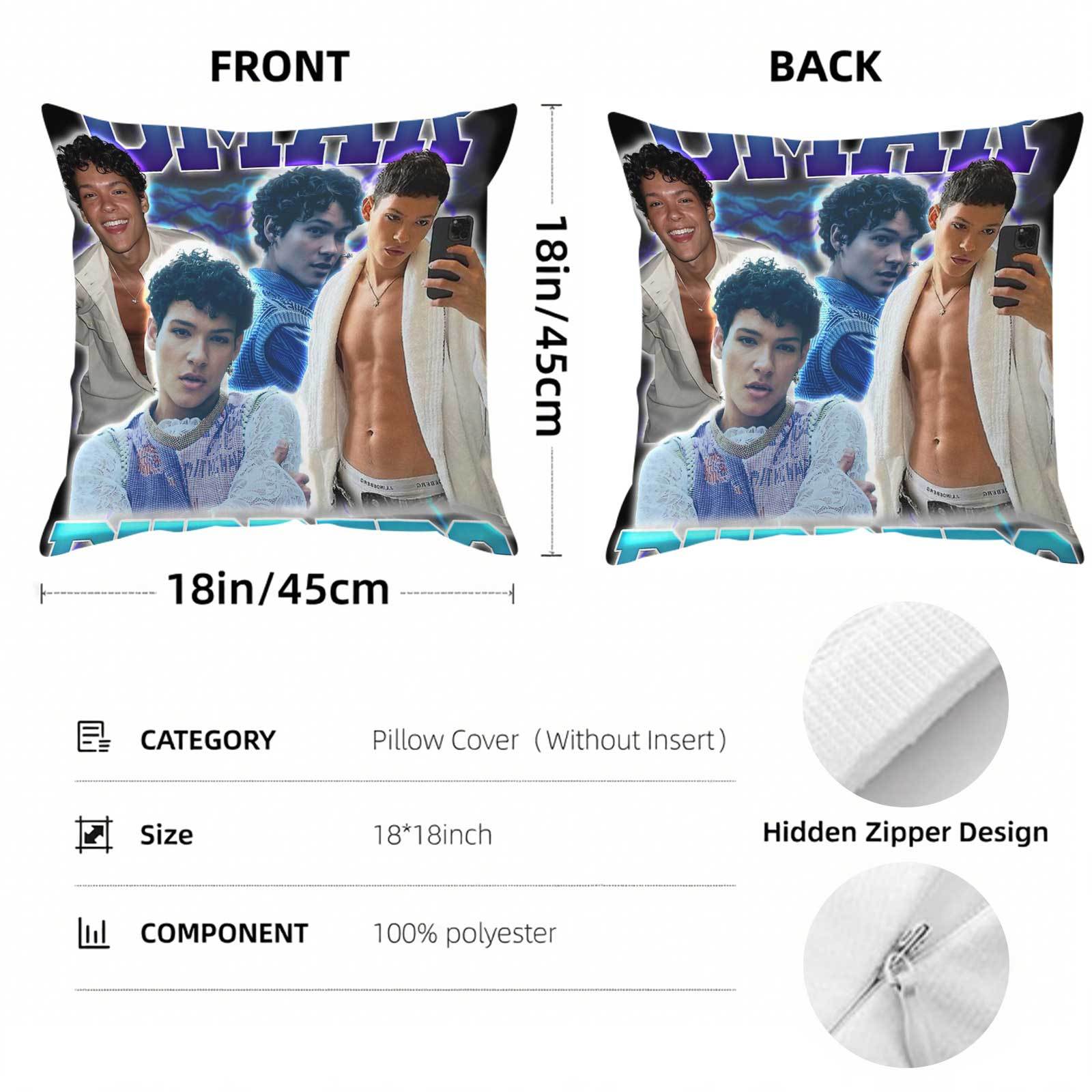 1개 맞춤 제작 오마르 루드베르그 싱어 Y2K 프린트  - Decorative Throw Pillow 리뷰 및 가격