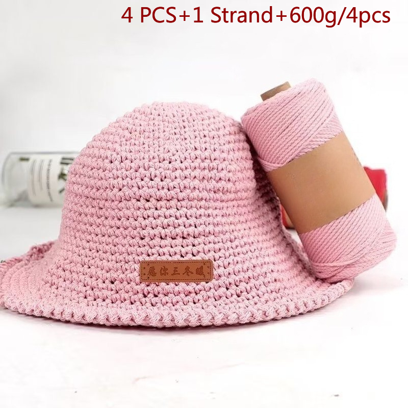4 PCS 2mm 부드러운 원사 손 뜨개질 스레드 여름 - Yarn Home Decor 리뷰 및 가격