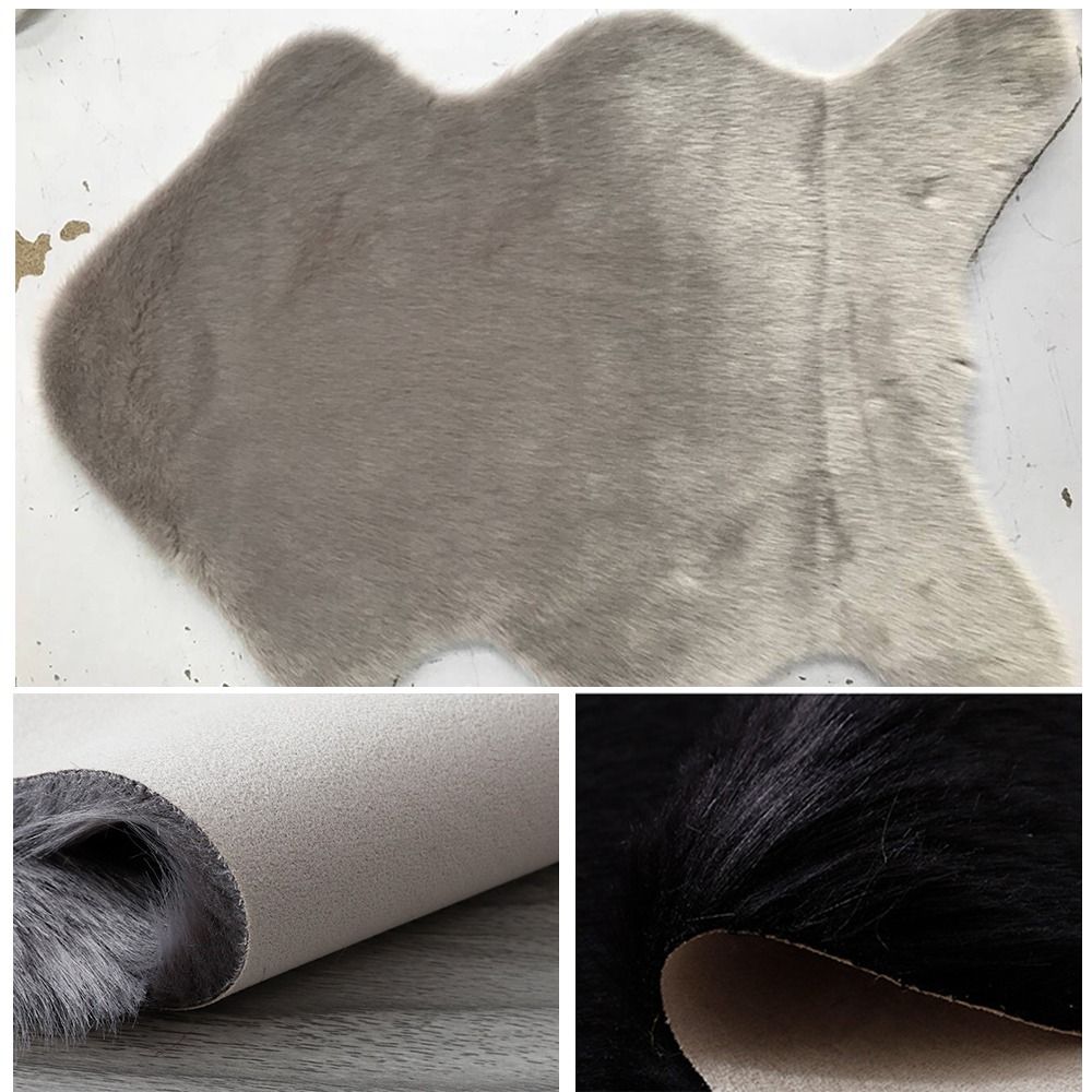 플러시 부드러운 양가죽 침실 카펫, 모조 울 패드, 긴 - Cowhide Rug Faux 리뷰 및 가격