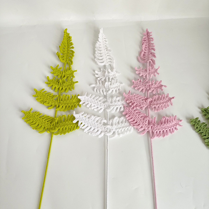 고사리 잎사귀 및 잔디 완제품 꽃 부케, 홈 데코 꽃꽂 - Yarn Home Decor 리뷰 및 가격