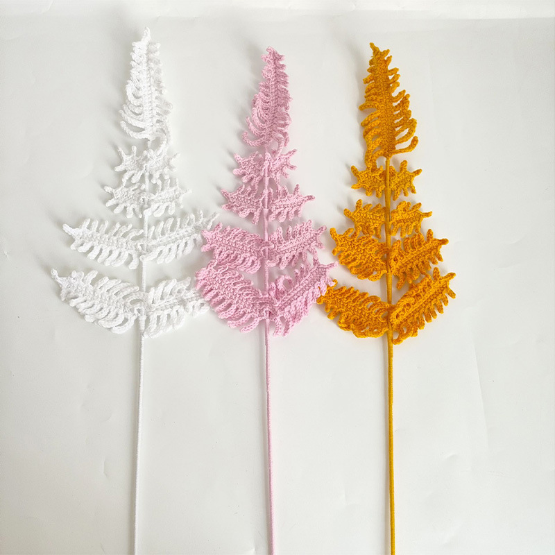 고사리 잎사귀 및 잔디 완제품 꽃 부케, 홈 데코 꽃꽂 - Yarn Home Decor 리뷰 및 가격