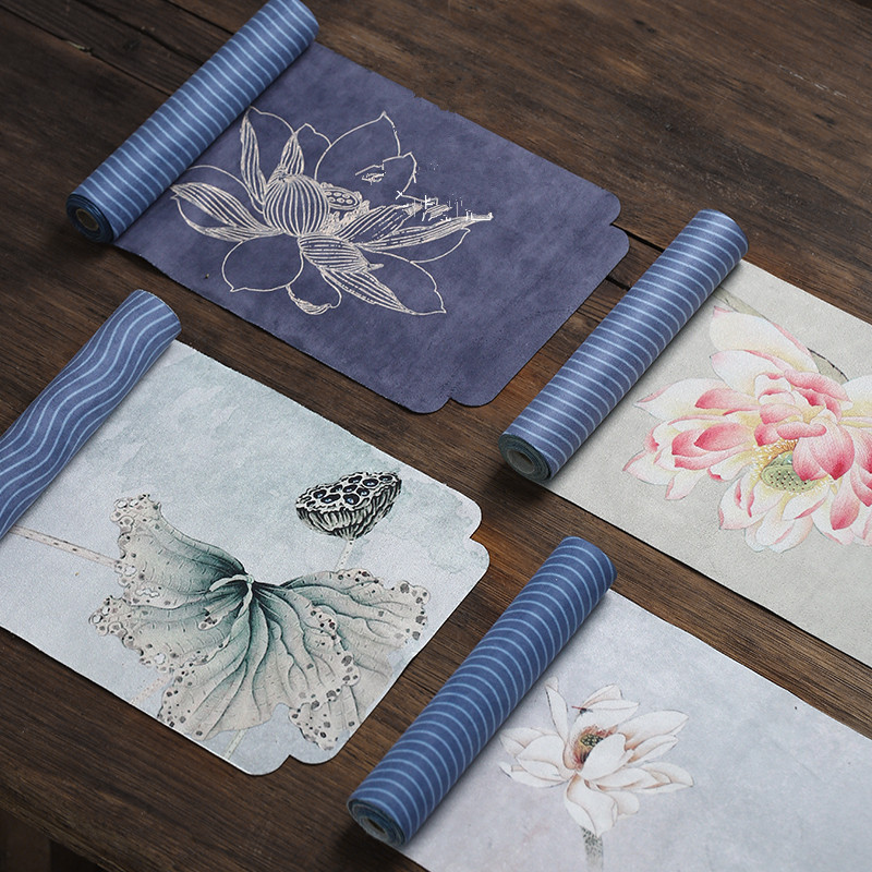 면 린넨 공예 테이블 러너 중국풍 투명 연꽃 무늬 스웨 - Linen Table Runner 리뷰 및 가격