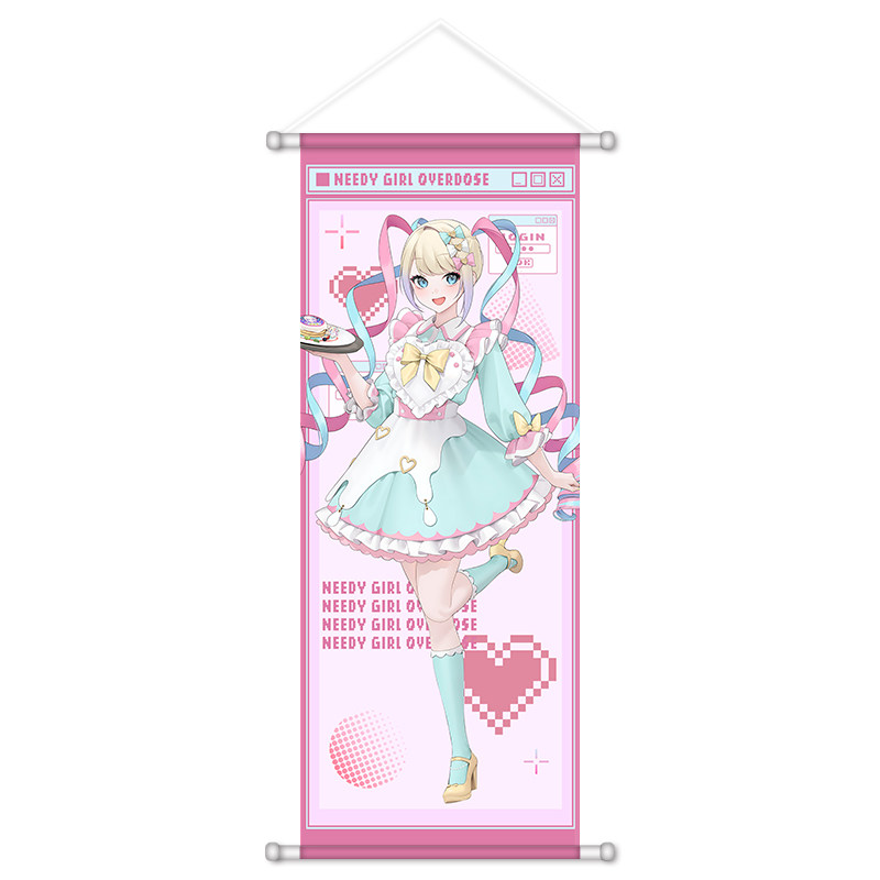 레인 애니메이션 포스터 스크롤 NEEDY GIRL OV - Home Decor Games Free 리뷰 및 가격