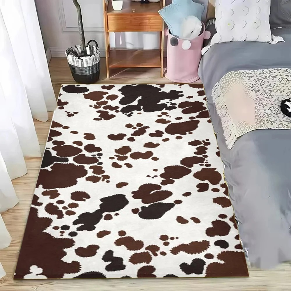 인조 소가죽 패턴 러그, 자연스러운 질감의 홈 데코,  - Cowhide Rug Faux 리뷰 및 가격