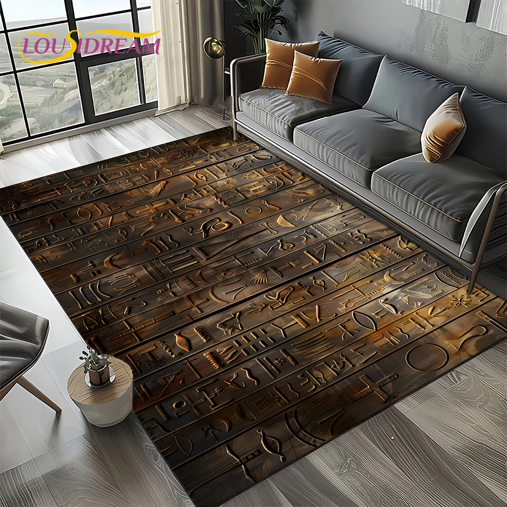 2025 고대 이집트 상형 문자 신화 벽화 카펫 깔개  - Home Decor Egypt 리뷰 및 가격