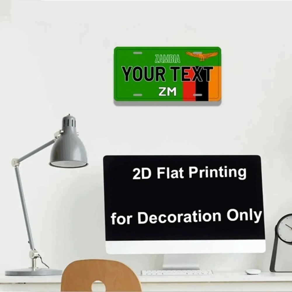 맞춤형 개인화된 잠비아 알루미늄 간판, 가정용 남성용  - Home Decor Zambia 리뷰 및 가격