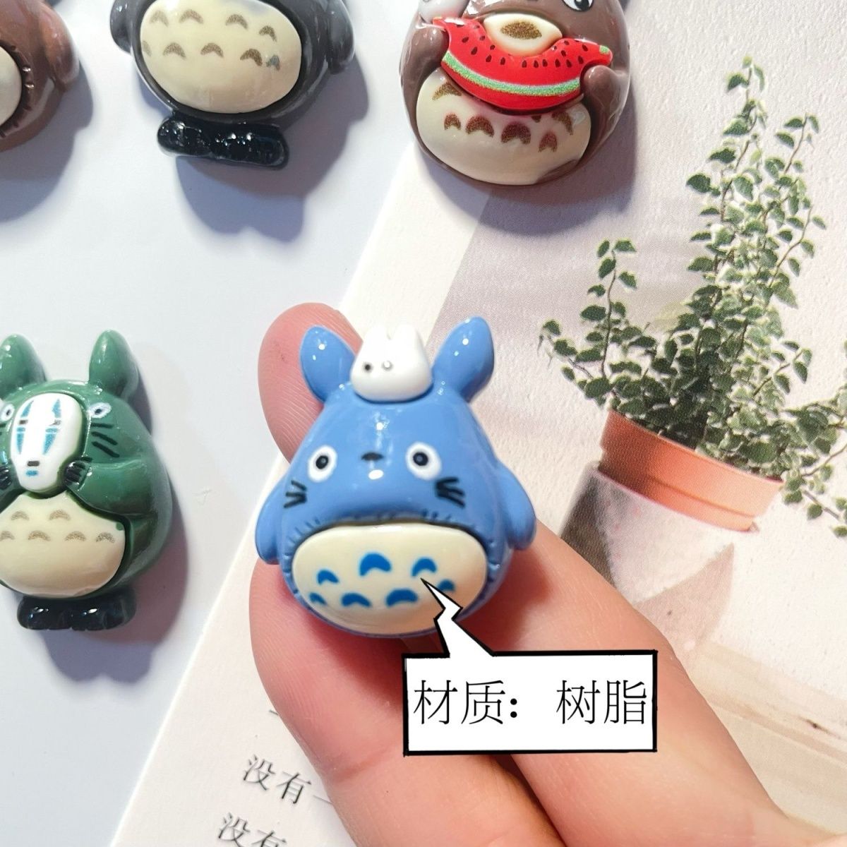 토토로 애니메이션 레진 냉장고 자석 귀여운 만화 캐릭터 - Home Decor Retailers 리뷰 및 가격