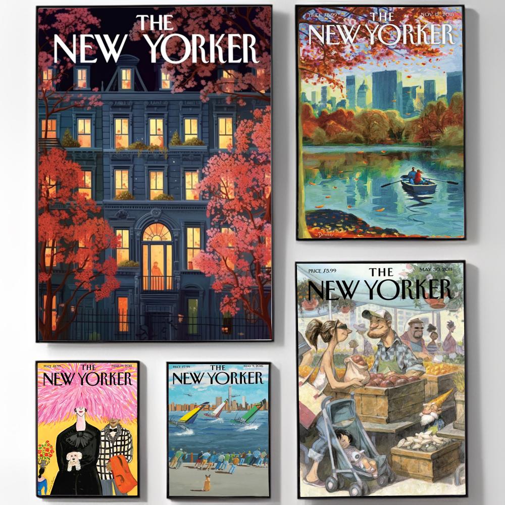 새로운 Y-Yorker 잡지 포스터 포스터 고화질 아트 - Home Decor Magazine 리뷰 및 가격
